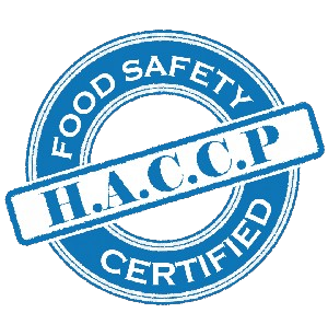 HACCP food safety certification