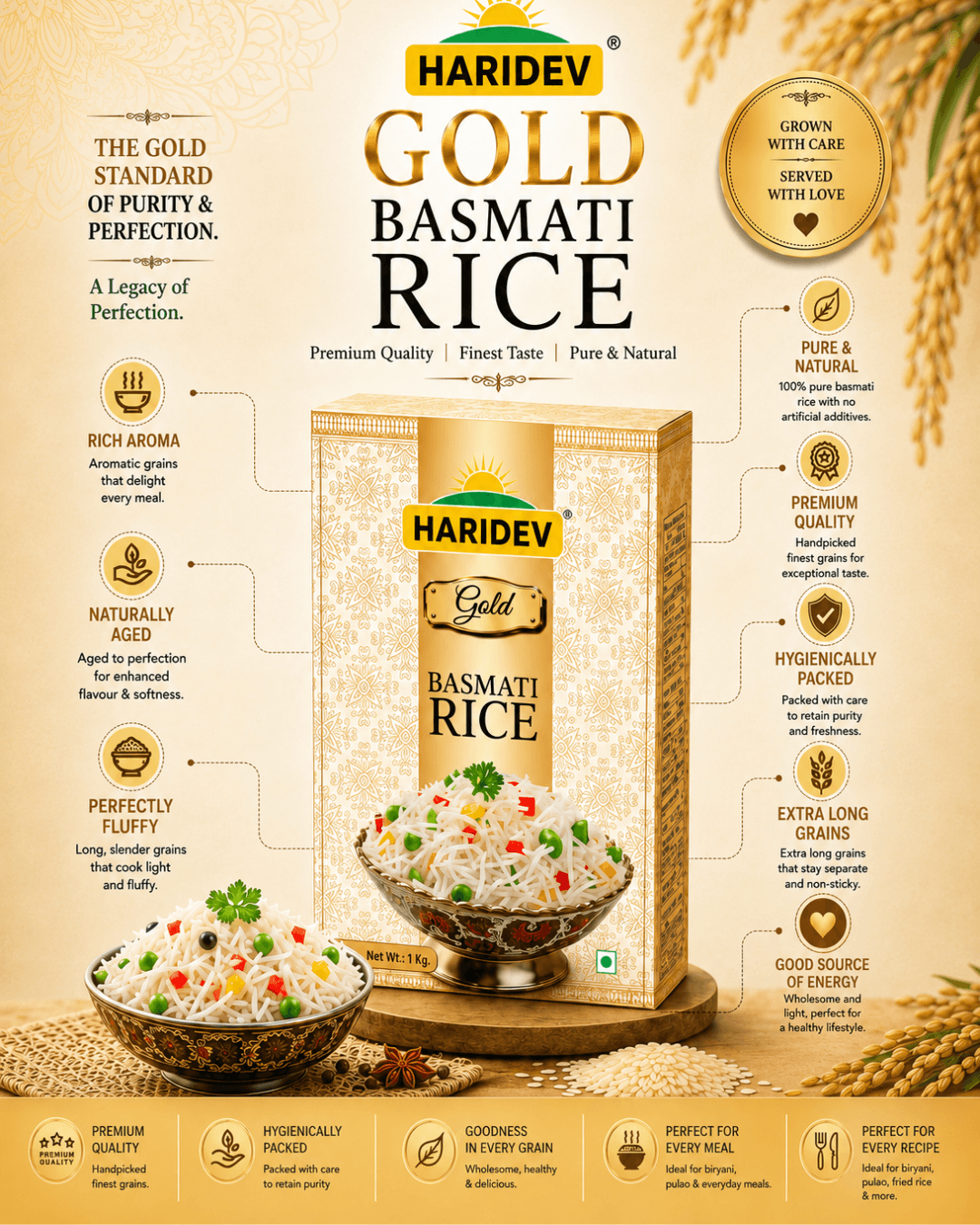 TR Global premium basmati rice showcase