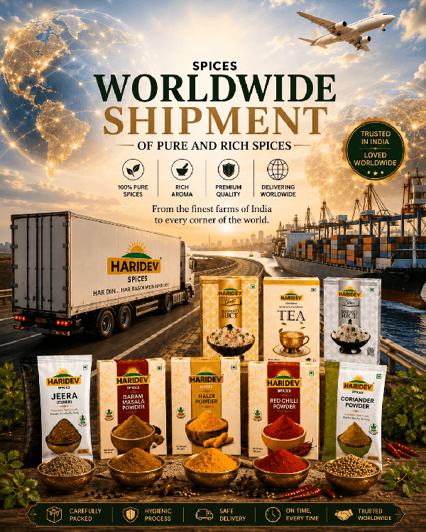 TR Global Export premium Indian spices for global shipment